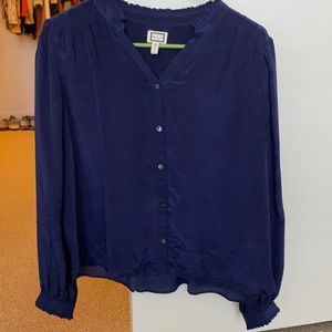 Cute navy blouse